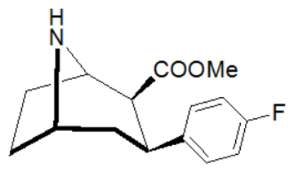 Picture of (-)-2-beta-Carbomethoxy-3-beta-(4-fluorophenyl)nortropane (Custom Volume)