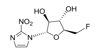 Picture of 1-(5-Deoxy-5-fluoro-alpha-D-arabinofuranosyl)-2-nitroimidazole (10 mg)