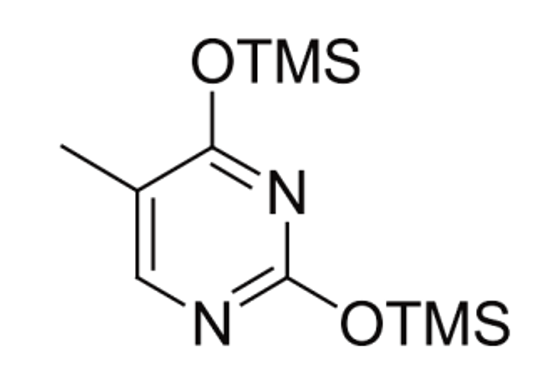 Picture of 5-Methyl-2,4-bis[(trimethylsilyl)oxy]pyrimidine (10 mg)