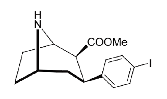 Picture of (-)-2-beta-Carbomethoxy-3-beta-(4-iodophenyl)nortropane (2 mg)