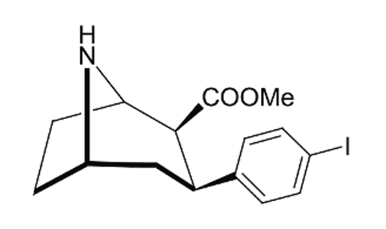 Picture of (-)-2-beta-Carbomethoxy-3-beta-(4-iodophenyl)nortropane (5 mg)