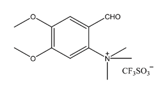 Picture of 6-Trimethylammoniumveratraldehyde triflate (5 mg)