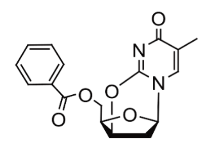 Picture of 5’-O-Benzoyl-2,3’-anhydrothymidine (2 mg)