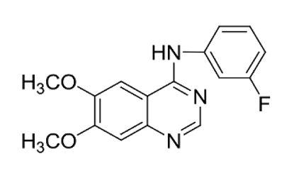 Picture of N-(3-Fluorophenyl)-6,7-Dimethoxy-4- quinazolinamine (10 mg)