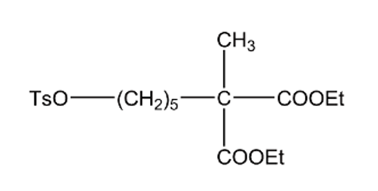 Picture of Propanedioic acid,2-(5-(tosyloxy)pentyl) -2-methy-,diethyl ester- (5 mg)