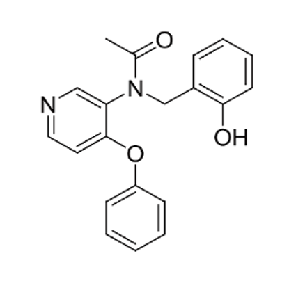 Picture of Acetamide, N-[(2-hydroxyphenyl)methyl]-N-(4- phenoxy-3-pyridinyl)- (50 mg)