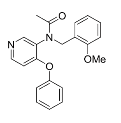 Picture of Acetamide, N-[(2-methoxyphenyl)methyl]-N- (3-phenoxy-4-pyridinyl)- (Custom Volume)