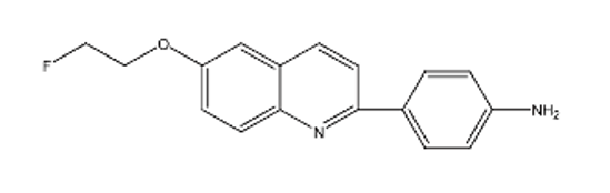Picture of 4-(6-(2-fluoroethoxy)quinolin-2-yl) Benzenamine (2 mg)