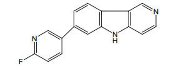 Picture of 7-(6-fluoropyridin-3-yl)-5H-pyrido[4,3-b] indole (5 mg)