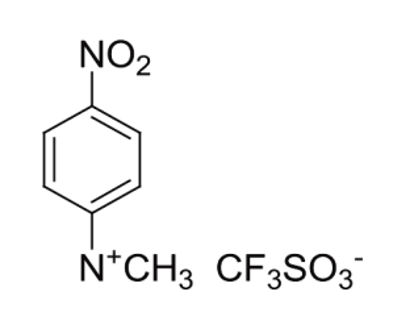 Picture of 4-nitro-N,N,N-trimethylanilinium trifluoromethanesulfonate (2 mg)