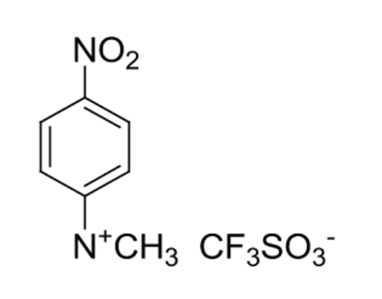 Picture of 4-nitro-N,N,N-trimethylanilinium trifluoromethanesulfonate (5 mg)