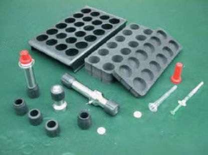 Picture of SECURE+™ Unit Dose Syringe Pig, Black Bottom (10/pack)
